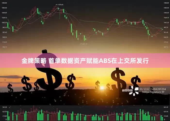 金牌策略 首单数据资产赋能ABS在上交所发行